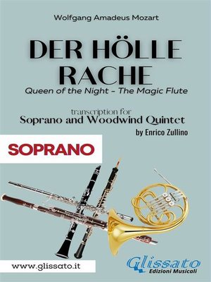 cover image of Der Holle Rache--Soprano and Woodwind Quintet (Soprano)